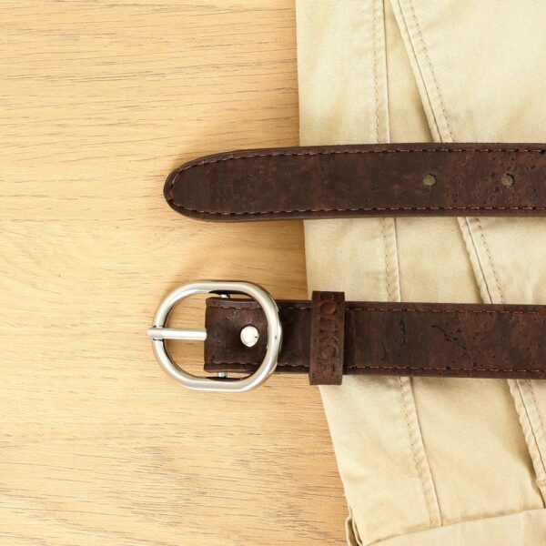 Vegan Cork Leather Belt 25Mm - Image 6