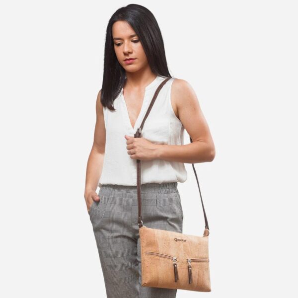 Vegan Leather Small Crossbody Purse - Image 2