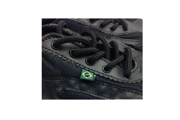 TAYGRA Slim Shoe Vegan Leather Recycled Flexible Ethical Handmade Sneakers Eco - All Black - 41 EUR - Image 4