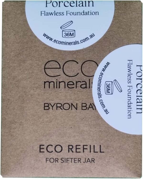 Australian Eco Minerals Flawless Foundation Refill 8 G, Porcelain