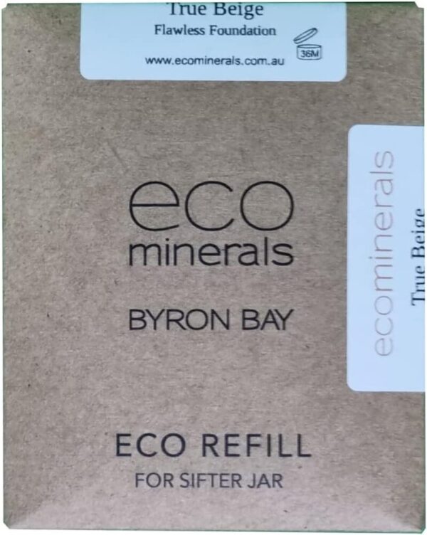 Australian Eco Minerals Flawless Foundation Refill 8 G, True Beige