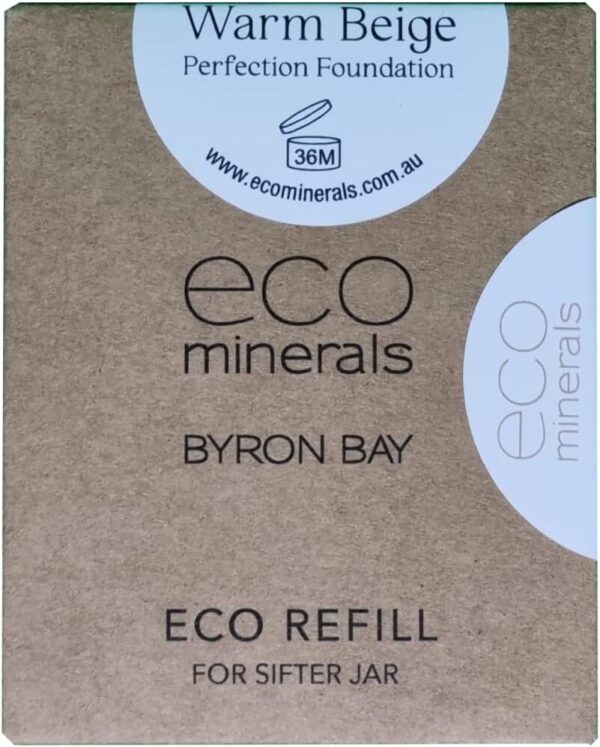Australian Eco Minerals Perfection Foundation Refill 8 G, Warm Beige
