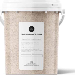 1.3 KG Ground Pumice Stone Granular Powder Tub Eco Exfoliant Body Scrub Soap Additive