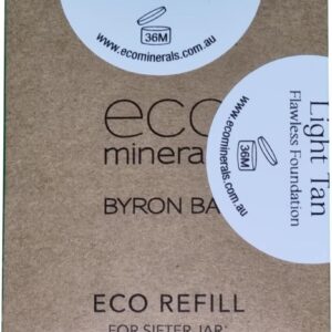 Australian Eco Minerals Flawless Foundation Refill 8 G, Light Tan