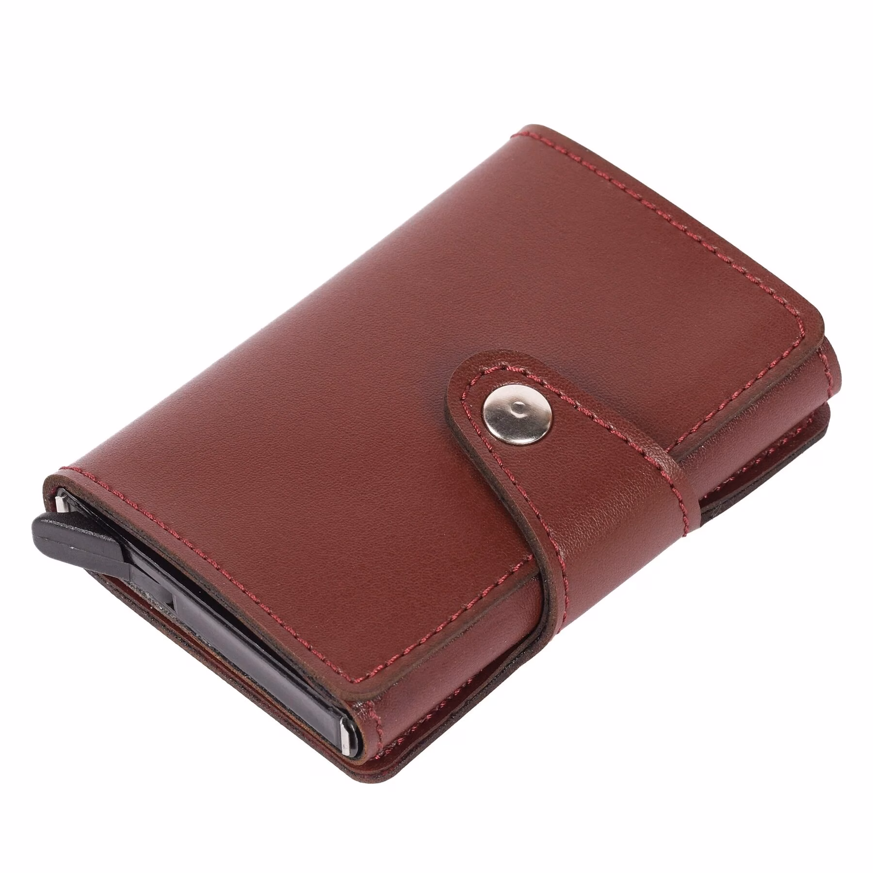 Konk - Synthetic Leather RFID Protection Pop-Op Cardholder - Image 9