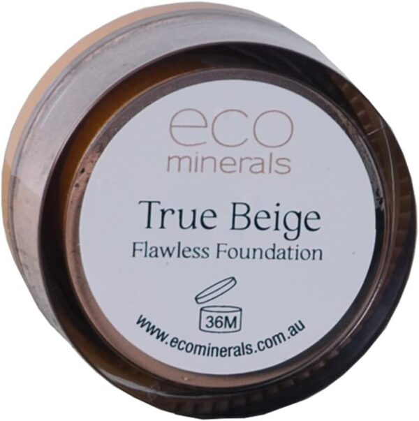 Australian Eco Minerals Flawless Foundation Jar 5 G, True Beige