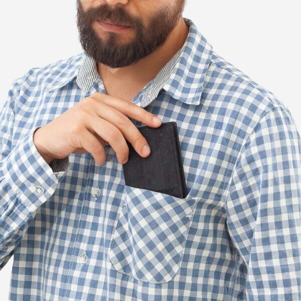 Vegan Leather Minimalist Wallet - Image 16