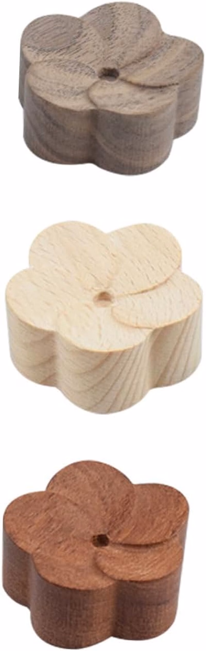 3Pcs Natural Wood Essential Oil Diffuser for Aromatherapy