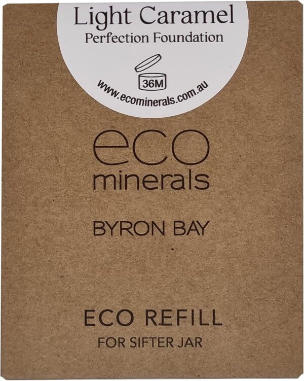Australian Eco Minerals Perfection Foundation Refill 5 G, Light Caramel
