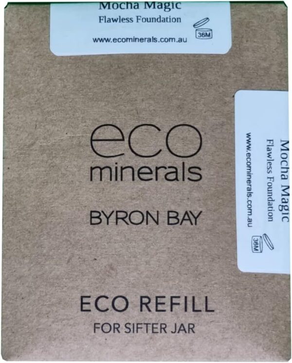 Australian Eco Minerals Flawless Foundation Refill 8 G, Mocha Magic