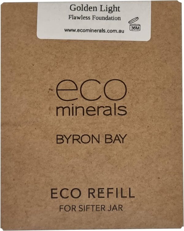 Australian Eco Minerals Flawless Foundation Refill 5 G, Golden Light