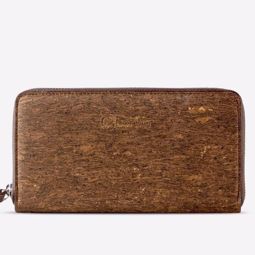 Vegan Leather Cork Wallet Long - Image 21