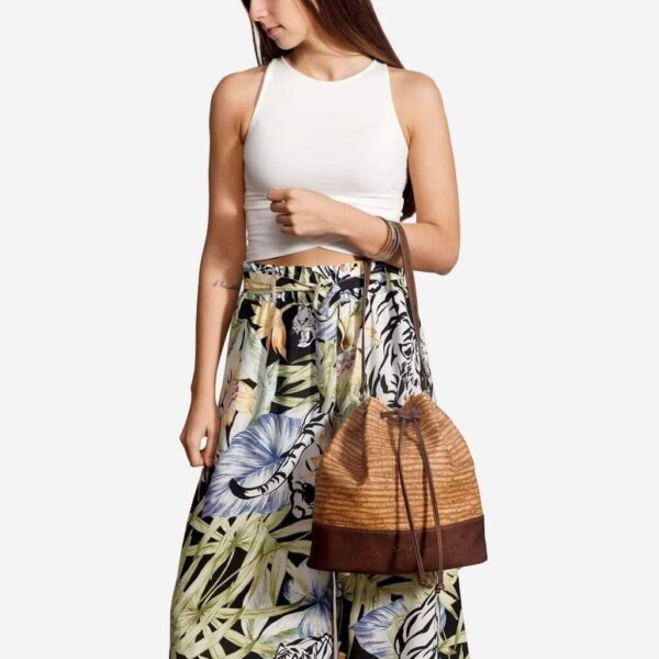 Cork Bucket Bag - Image 15