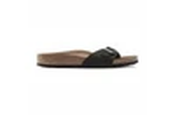 Madrid Birkibuc Vegan Sandals - Narrow - Black - Image 8