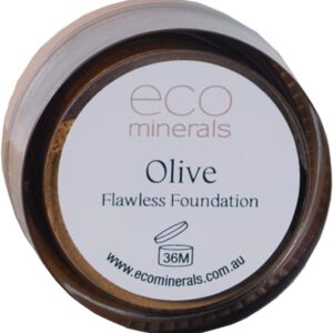 Australian Eco Minerals Flawless Foundation Jar 5 G, Olive