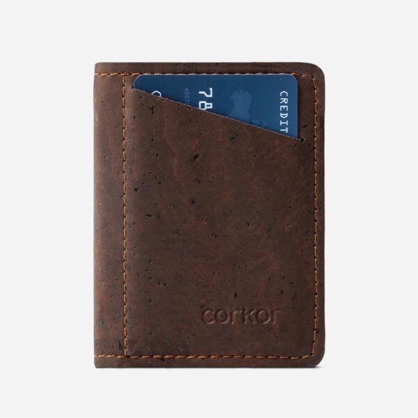 Slim Vegan Cork Leather Wallet