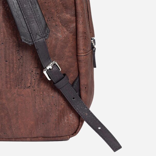 Vegan Cork Leather Backpack Unisex - Image 16