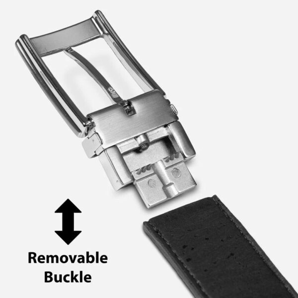 Vegan Leather Reversible Cork Belt 35MM - Image 5