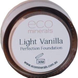Australian Eco Minerals Perfection Foundation Jar 8 G, Light Vanilla