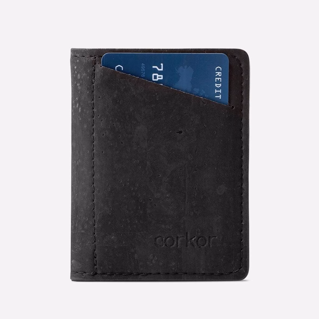 Vegan Leather Slim Wallet Coins Pocket - Image 16