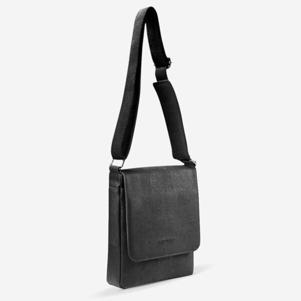 Vegan Leather Messenger Bag Medium - Image 13