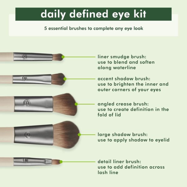 Eco Tools Daily Defined Eye Brush Kit - Image 3