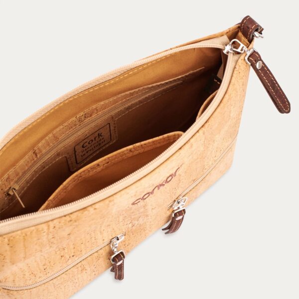 Vegan Leather Small Crossbody Purse - Image 4