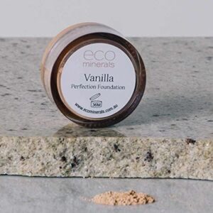 Australian Eco Minerals Perfection Dewy Mineral Foundation Powder Jar 5 G, Vanilla