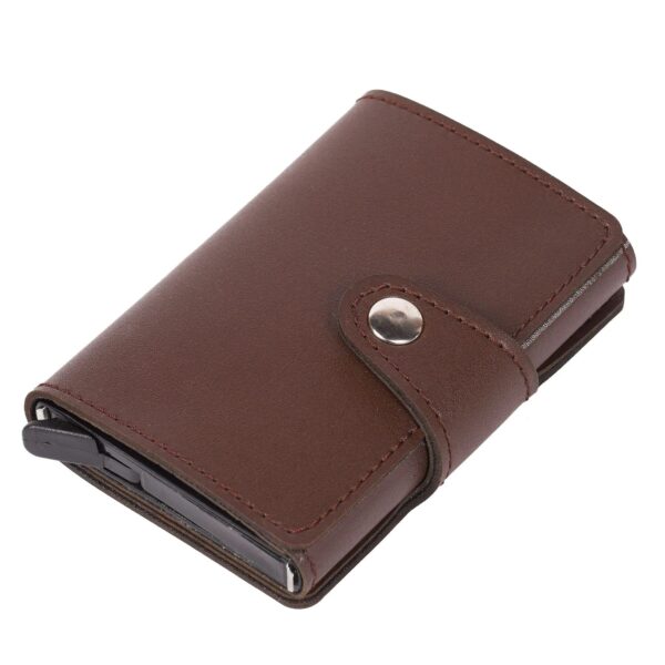 Konk - Synthetic Leather RFID Protection Pop-Op Cardholder - Image 8