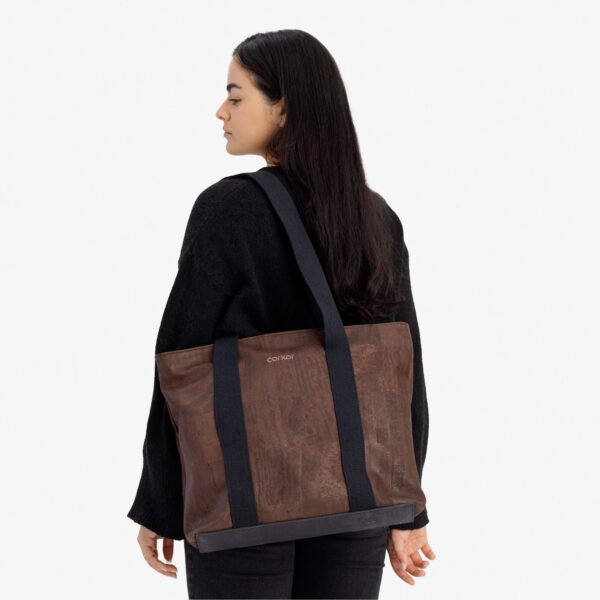 Vegan Leather Tote Bag - Image 2