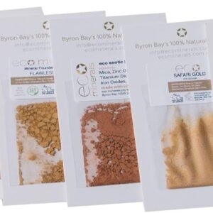 Australian Eco Minerals Flawless Makeup Sample Pack for Medium/Tanned Matte Finish