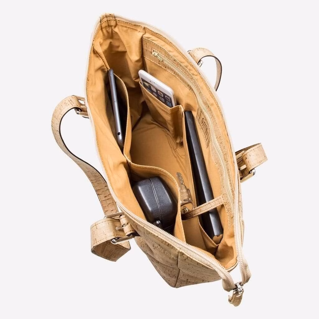 Vegan Leather Satchel Bag - Image 3