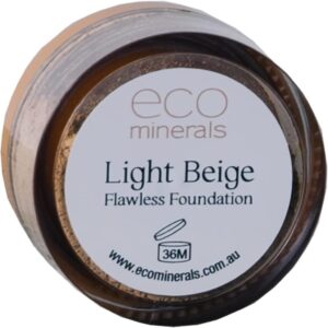 Australian Eco Minerals Foundation Jar 8 G, Light Beige