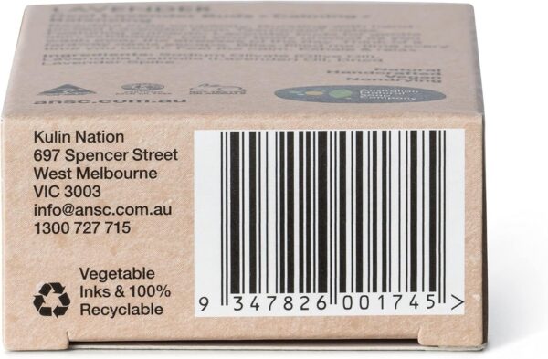 Australian-made Vegan Lavender Luxury Soap 100G - Image 4
