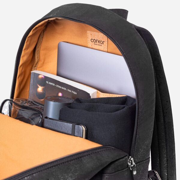 Vegan Cork Leather Backpack Unisex - Image 4