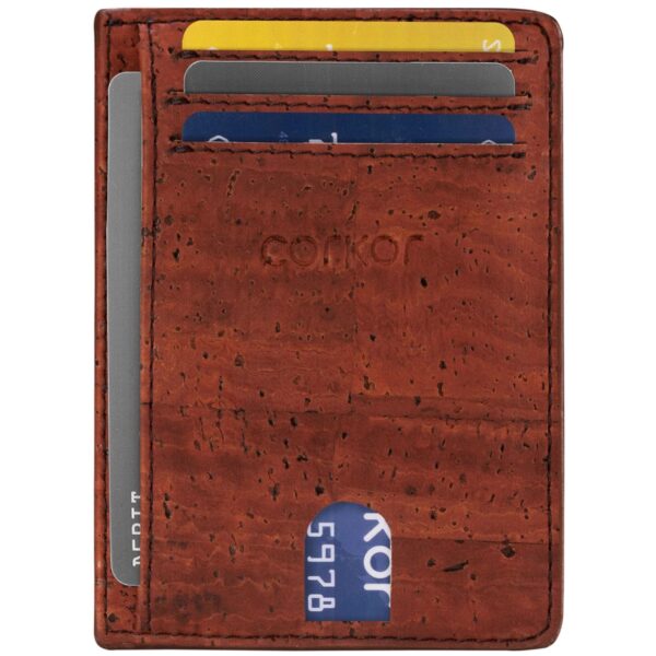 Vegan Leather Cards Holder RFID Safe - Image 21