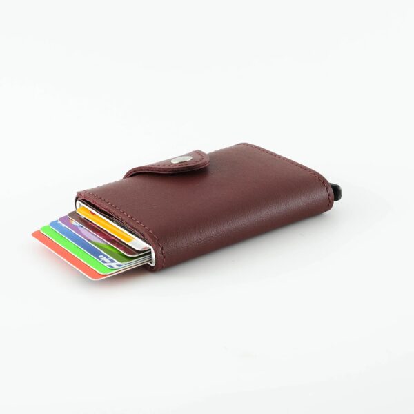 Konk - Synthetic Leather RFID Protection Pop-Op Cardholder - Image 20