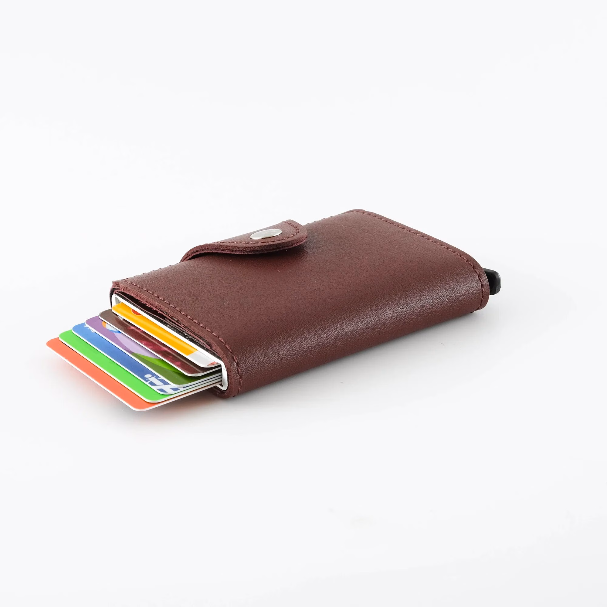 Konk - Synthetic Leather RFID Protection Pop-Op Cardholder - Image 20