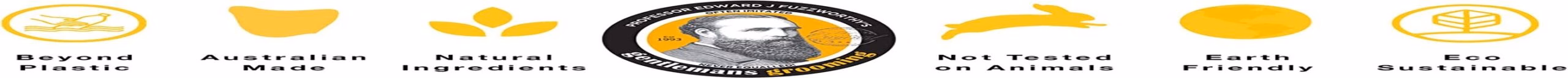 Australian-made Eco-Friendly Professor Fuzzworthy Mens Beard Moustache Detangling Conditioner - Image 4
