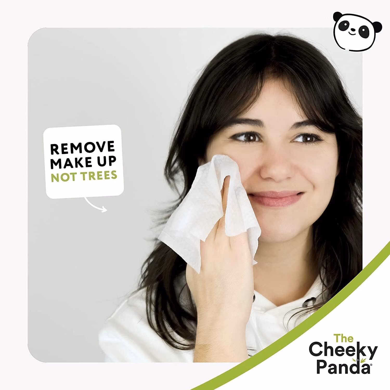 Premium Sustainable Face Wipes Eye Makeup Remover | Coconut Scented (Pack of 25) - Image 3