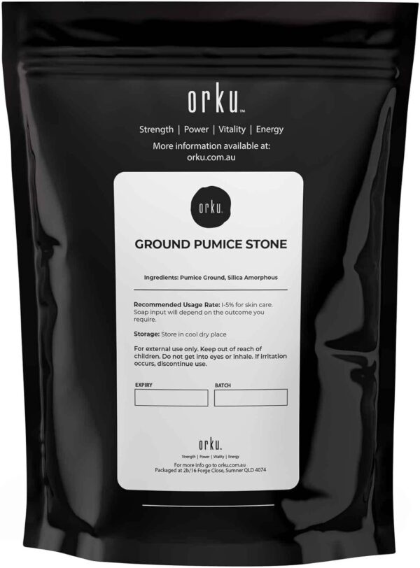 400G Ground Pumice Stone Granular Powder Eco Exfoliant Body Scrub Soap Additive - Image 2