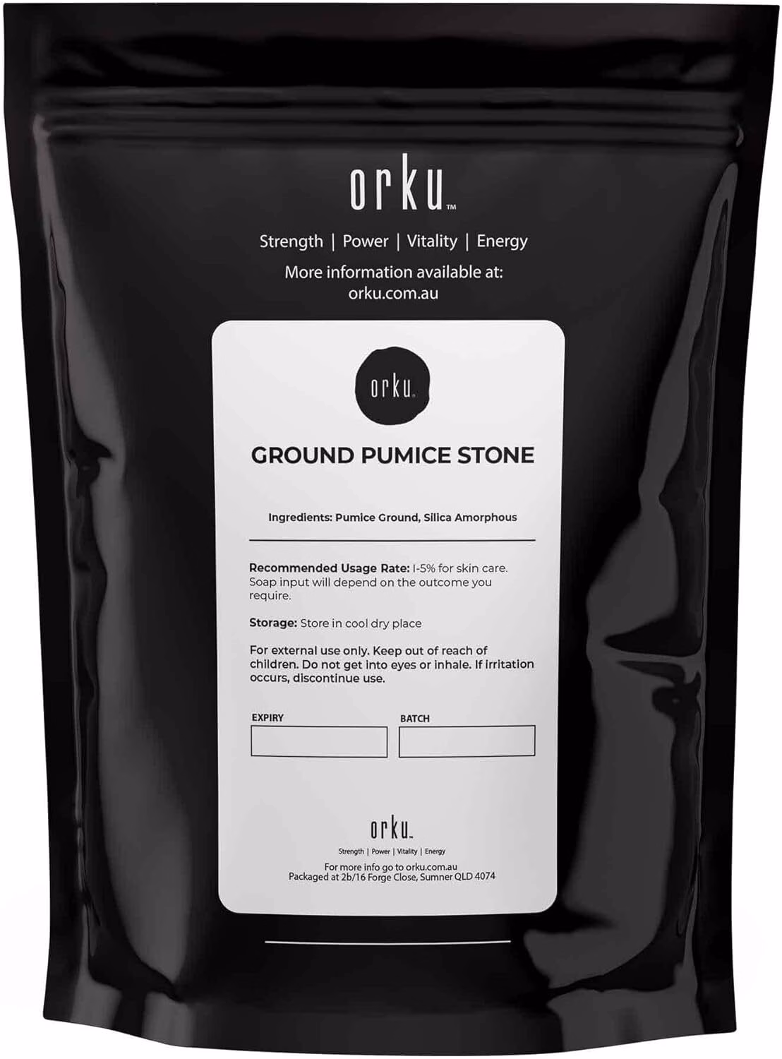 400G Ground Pumice Stone Granular Powder Eco Exfoliant Body Scrub Soap Additive - Image 2