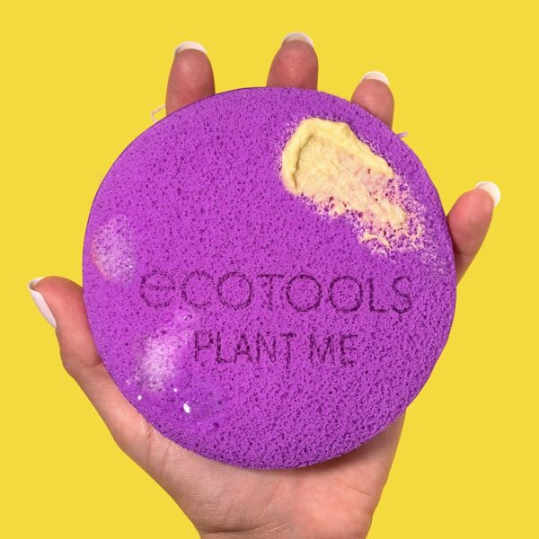 Eco Tools Bioblender by Body Cleansing Sponge, Purple - Image 4