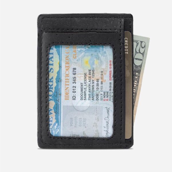 Vegan Leather Cards Holder RFID Safe - Image 15