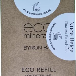 Australian Eco Minerals Flawless Foundation Refill 8 G, Nude Beige