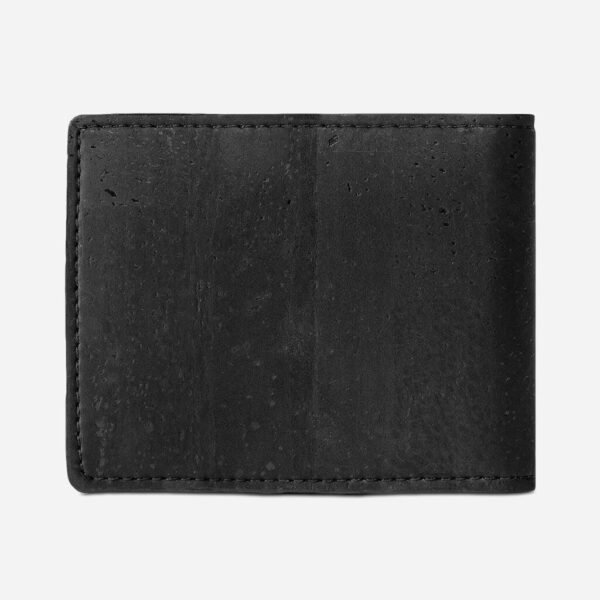 Vegan Cork Leather Wallet with Coin Pocket - Image 17