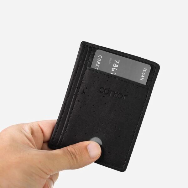 Vegan Leather Cards Holder RFID Safe - Image 12