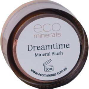 Australian Eco Minerals Mineral Blush Jar 4.1 G, Dreamtime- Pink Tones