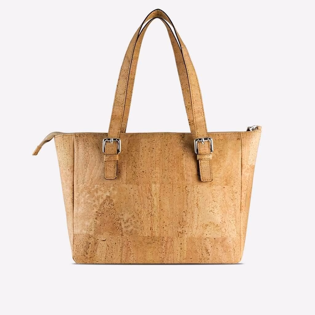 Vegan Leather Satchel Bag - Image 12