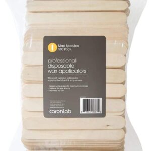 Disposable Wooden Spatula Maxi 500 Pack